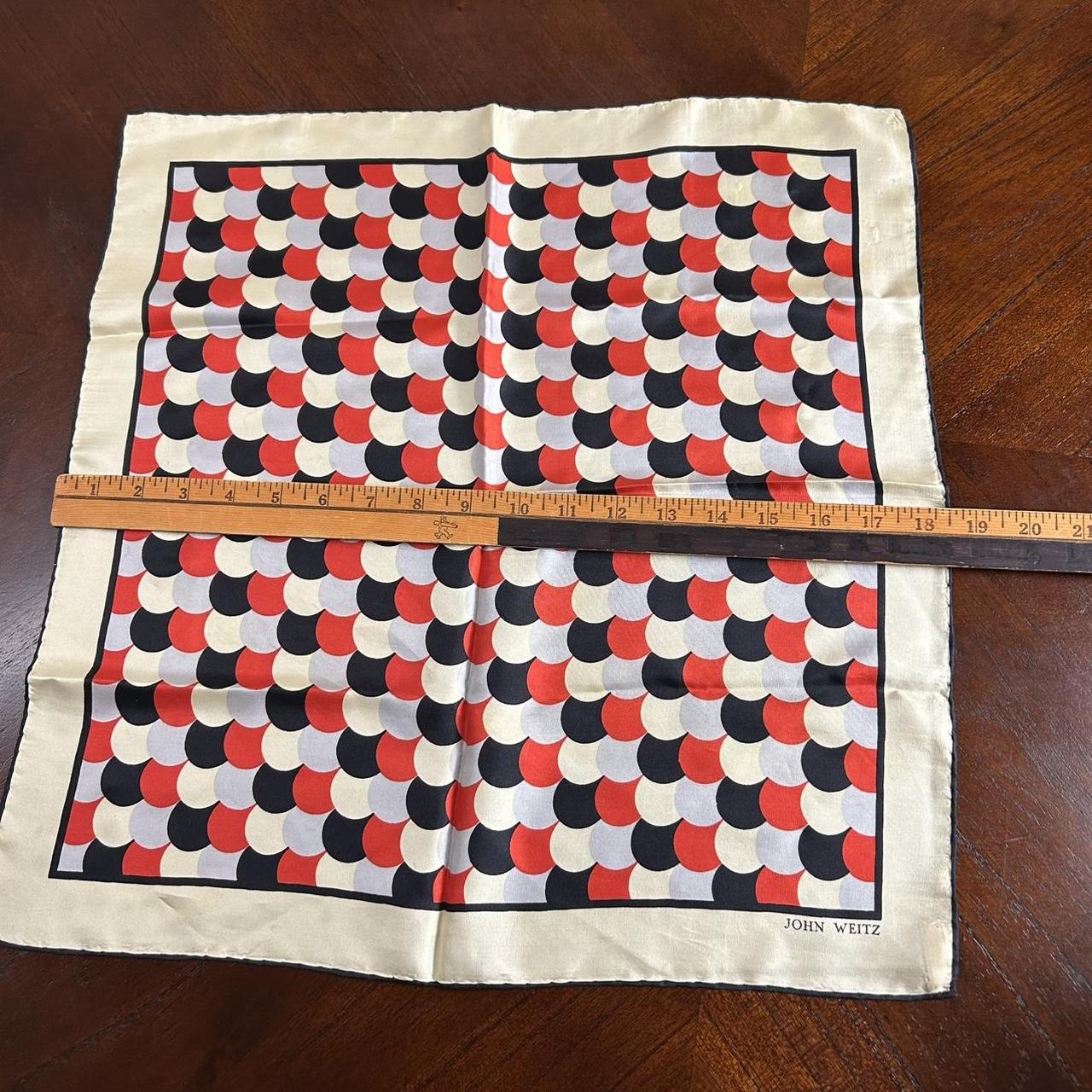 Women's Scarf - Multi/Red – Chic Patterned handke… - image 7