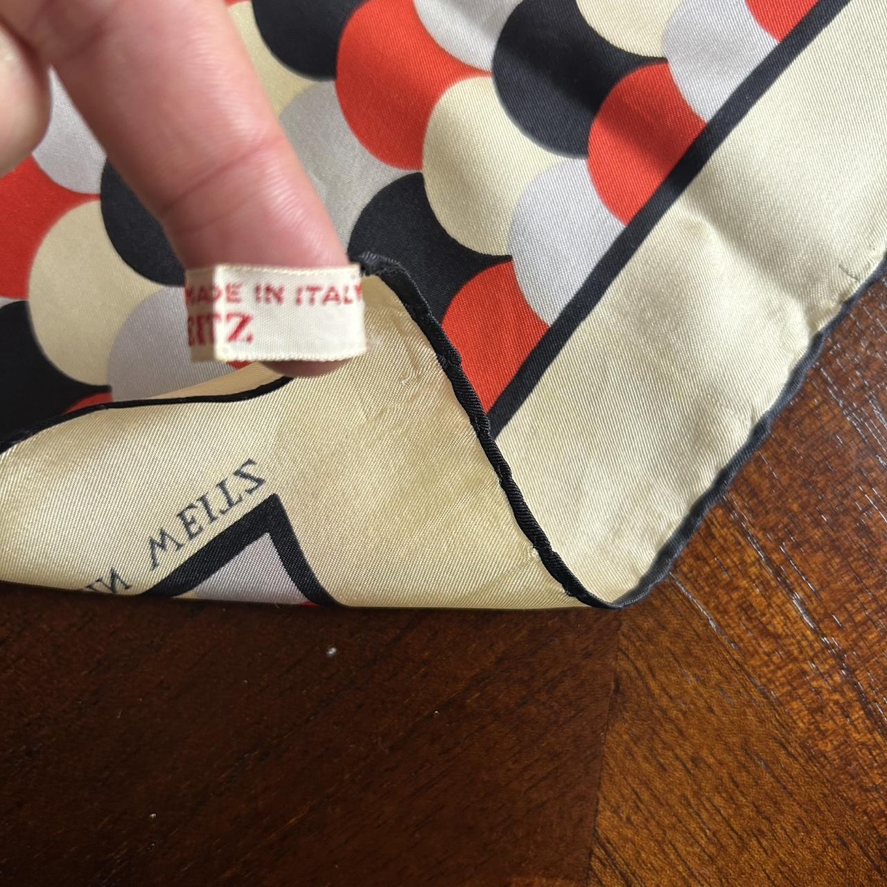 Women's Scarf - Multi/Red – Chic Patterned handke… - image 4