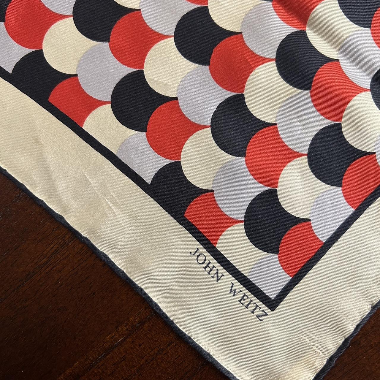 Women's Scarf - Multi/Red – Chic Patterned handke… - image 2