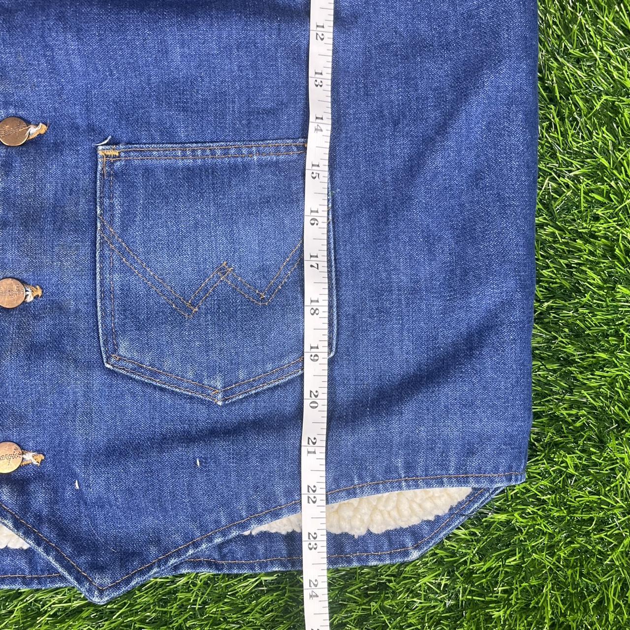 Wrangler Men's Vest - Blue/Navy - XL – 1970s Wran… - image 7