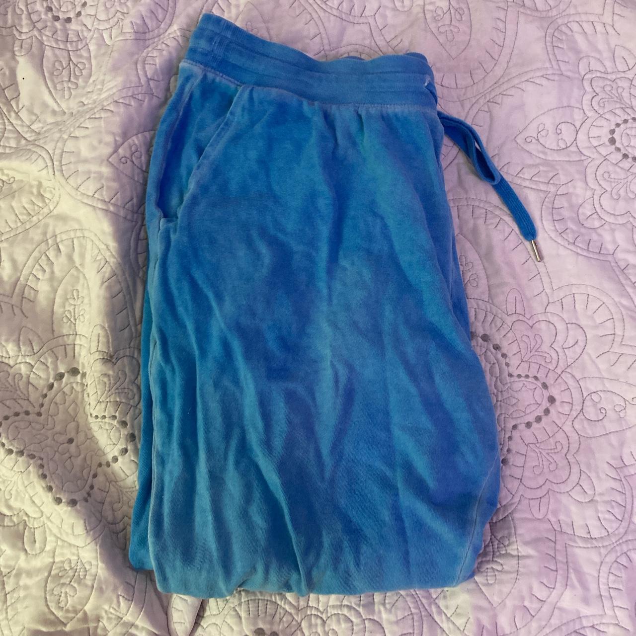 old navy blue sweatpants size LARGE small stain on - Depop
