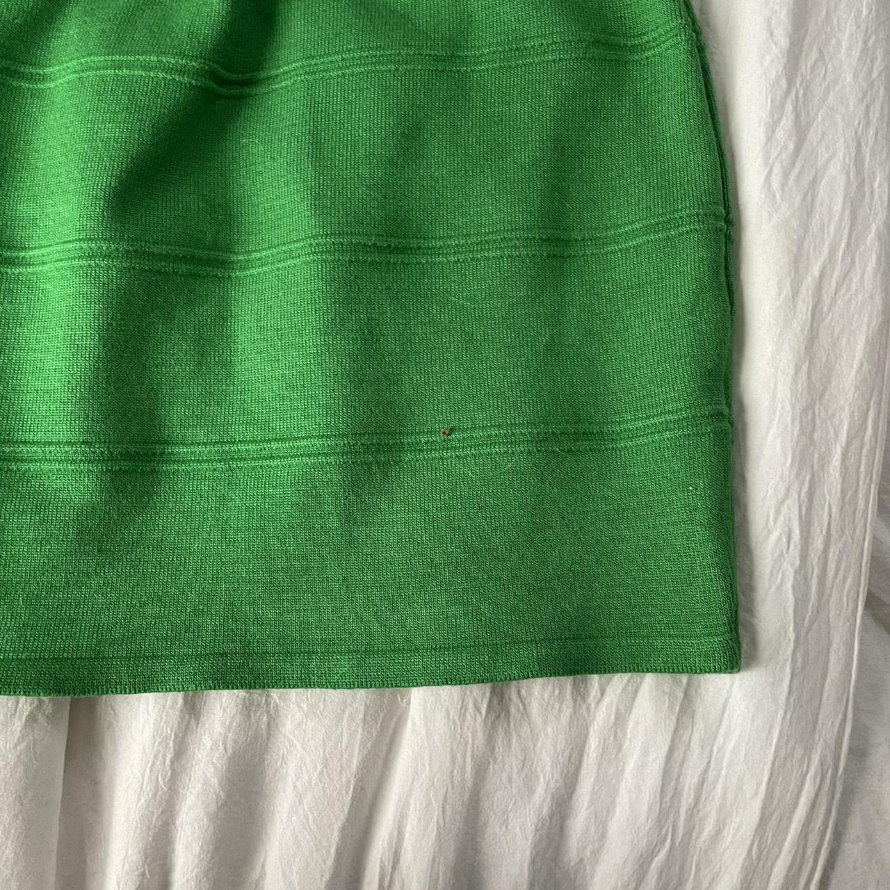 green-mini-skirt-basic-bright-neon-green-tight-depop