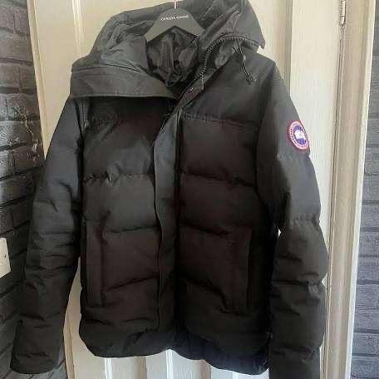 Grey Canada Goose Coat Band New Trying Get It Gone - Depop