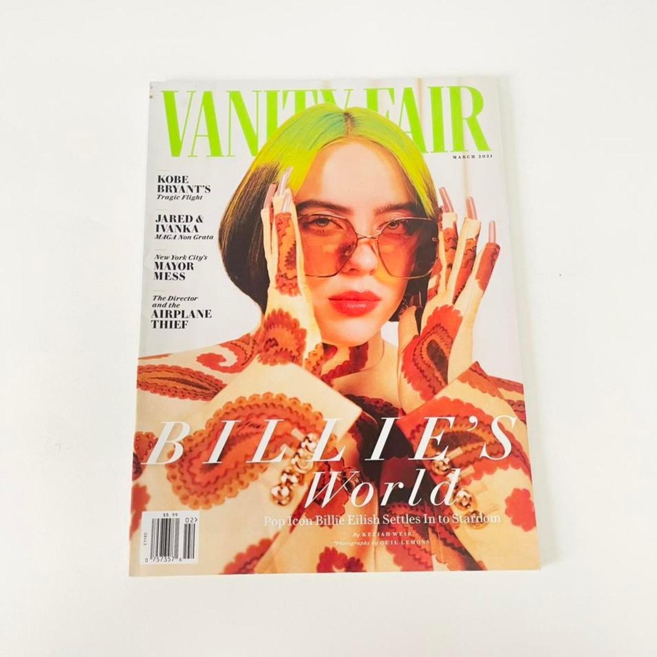 Vanity Fair March 2021 Billie Eilish magazines •... Depop