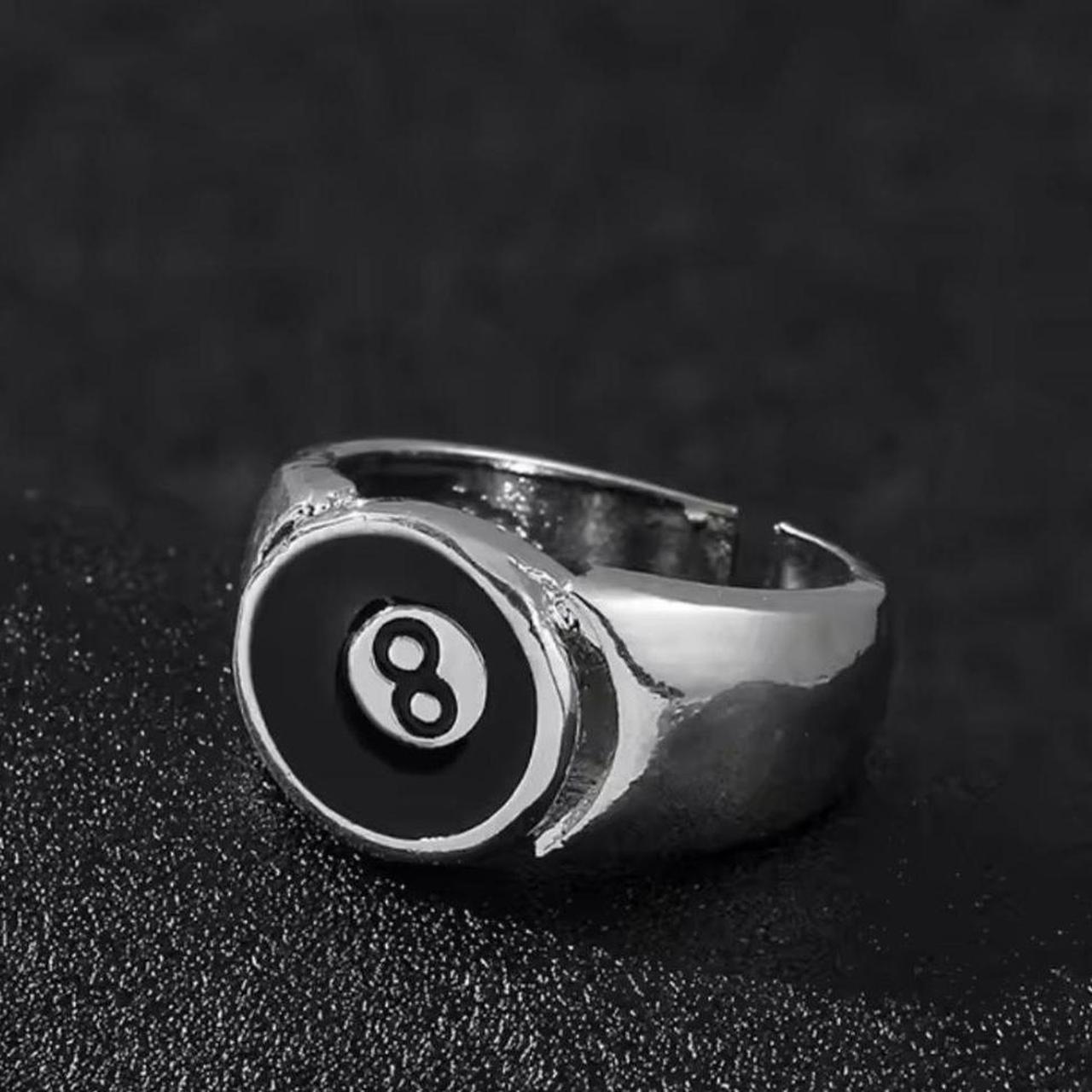 STÜSSY BLOCK RING STUSSY BOOM BOX Ring Solid Sterling Silver (new dead stock