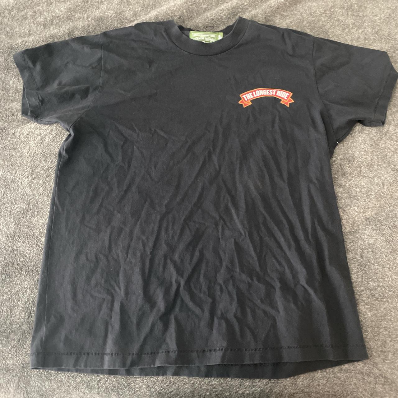 【DENIM TEARS】Levi's x Denim Tears Longest Ride T-Shirt Buy Levi's x Denim Tears Longest Ride Tee 'Black' - 16445