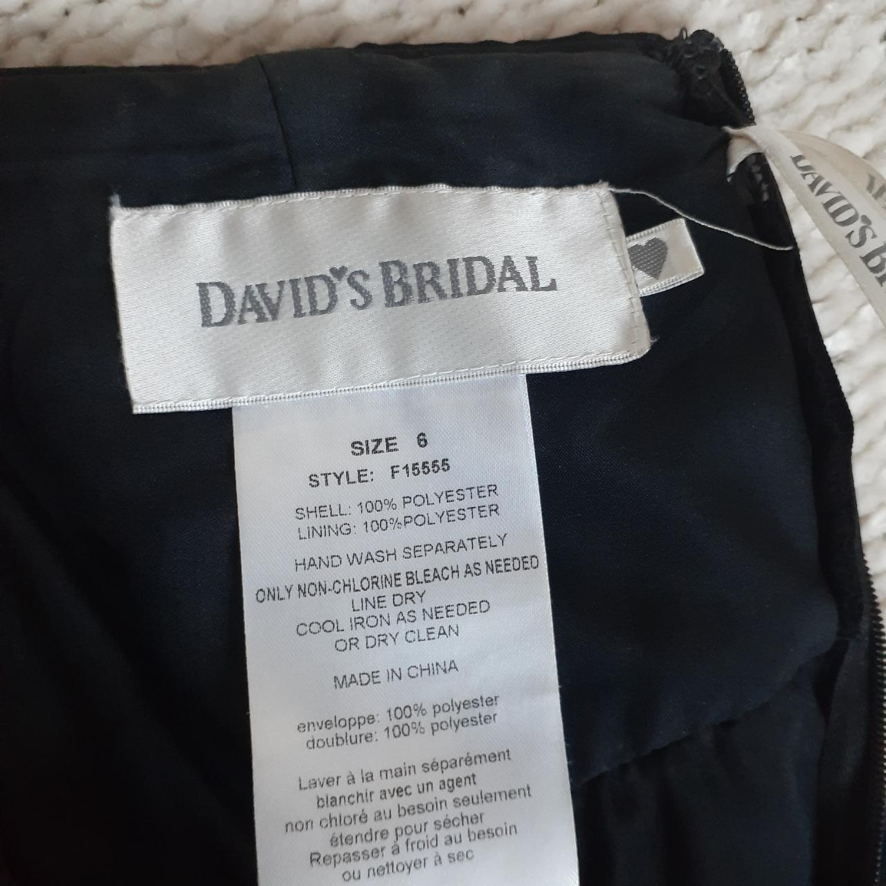 David's hot sale bridal f15555