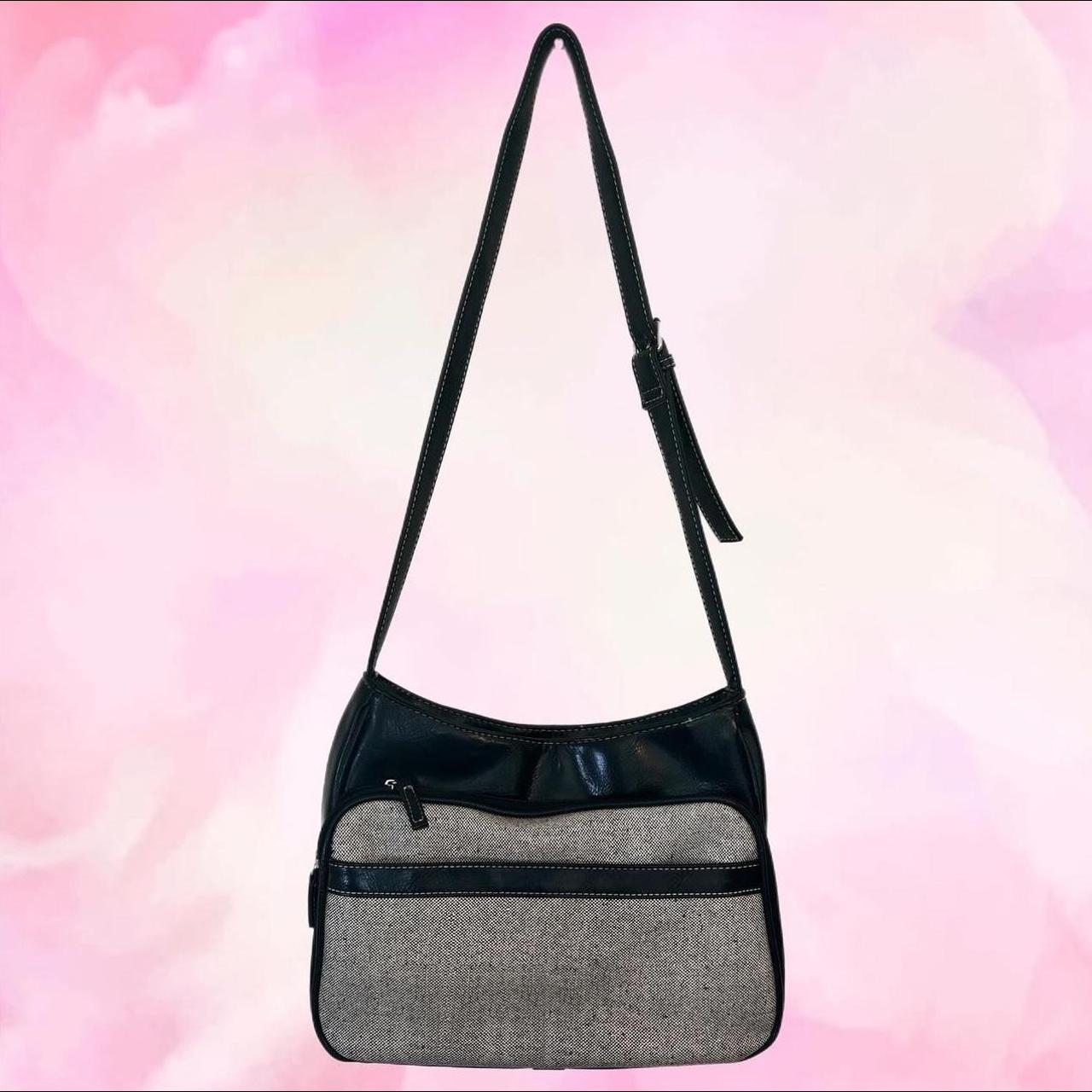 Vintage Jaclyn Smith Brooke Double Zip Shoulder Handbag Purse New | eBay