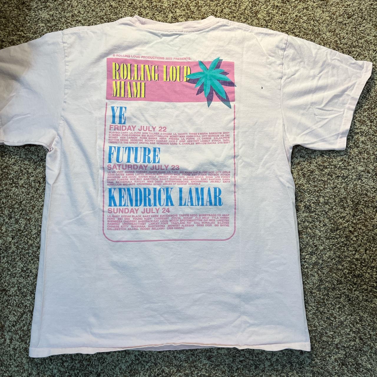 Pink Rolling Loud Miami 2023, T-Shirt, Large