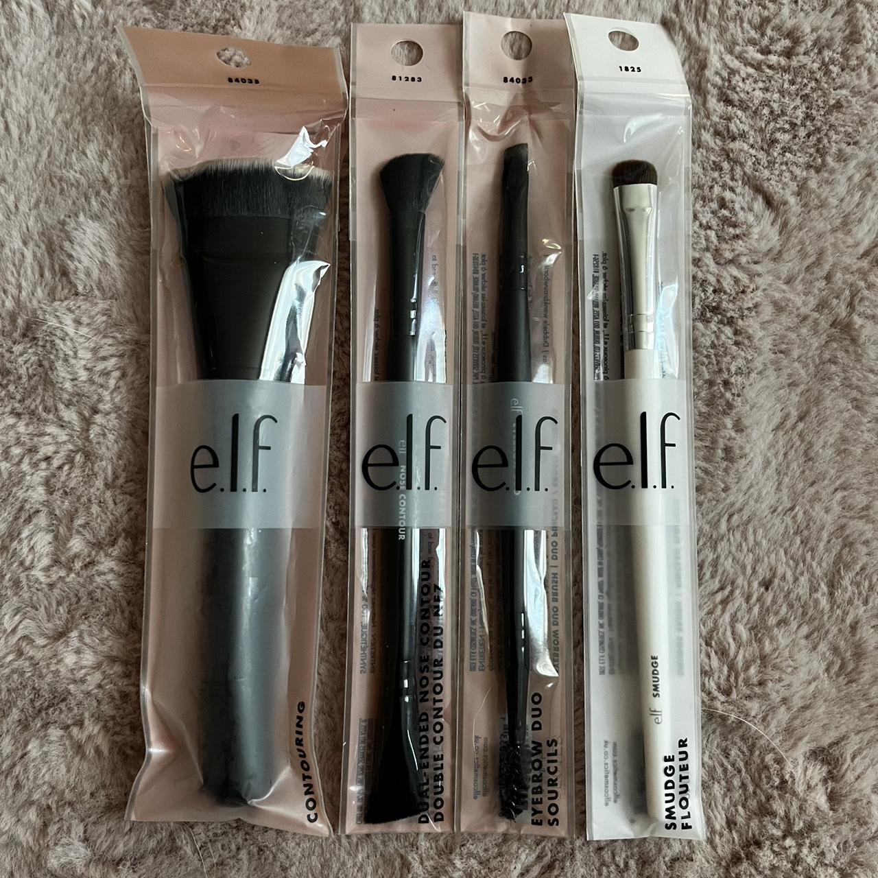 Elf brushes set contouring, dual ended nose... Depop