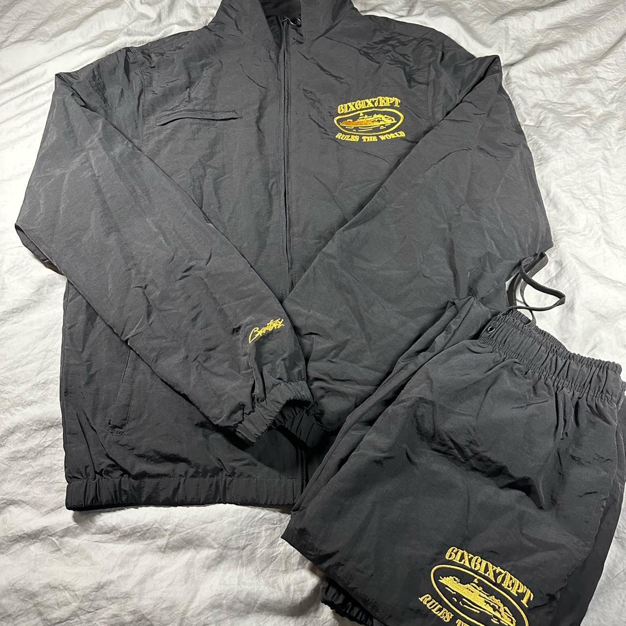 Black corteiz tracksuit | Depop Black corteiz tracksuit | Depop