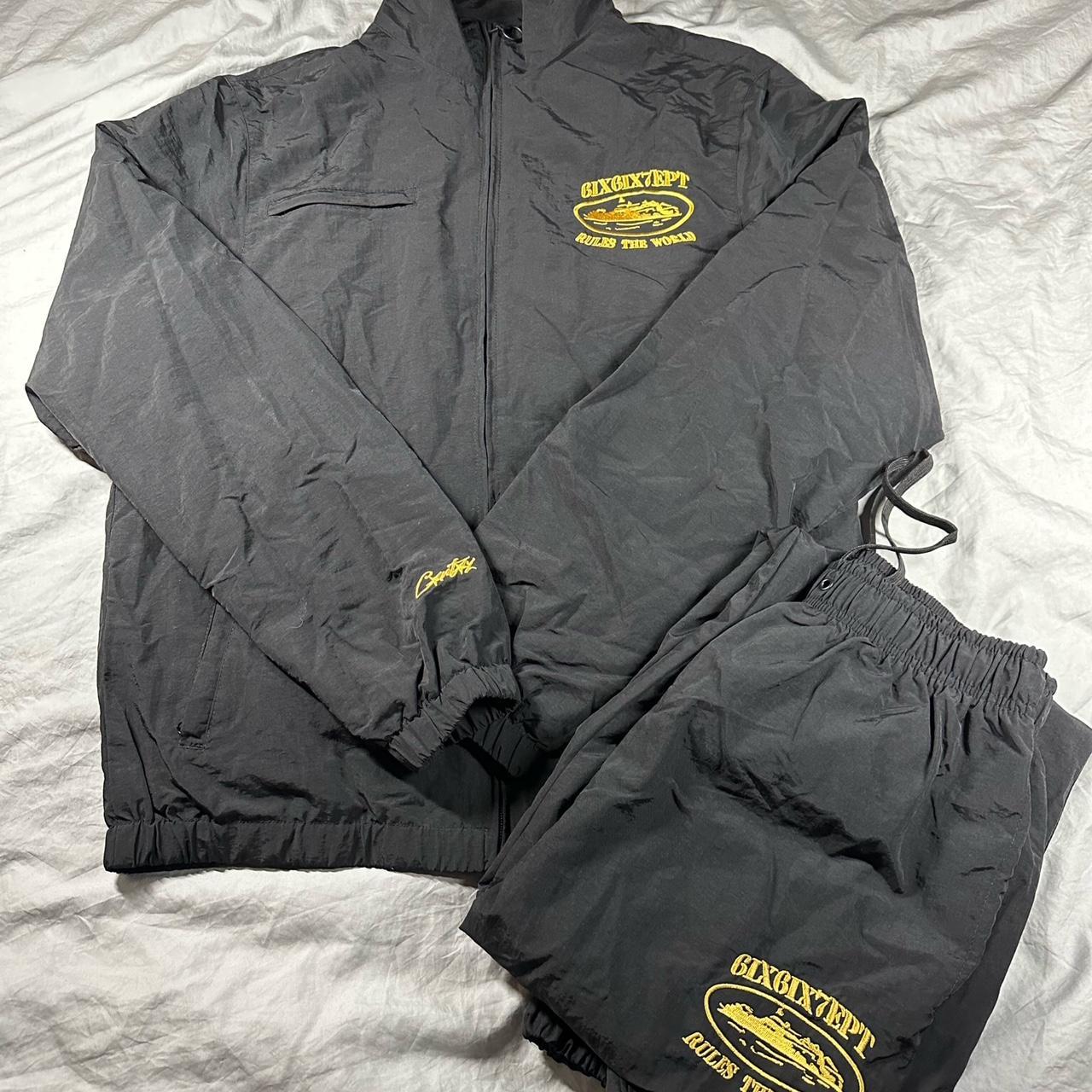 Black And Yellow Corteiz Tracksuit Corteiz Alcatraz Hoodie