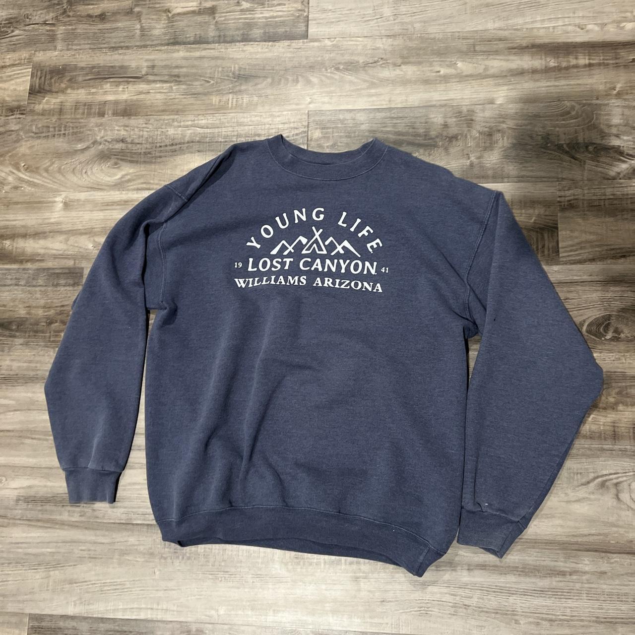 Arizona Young Life Lost Canyon Crewneck Size: Large... - Depop