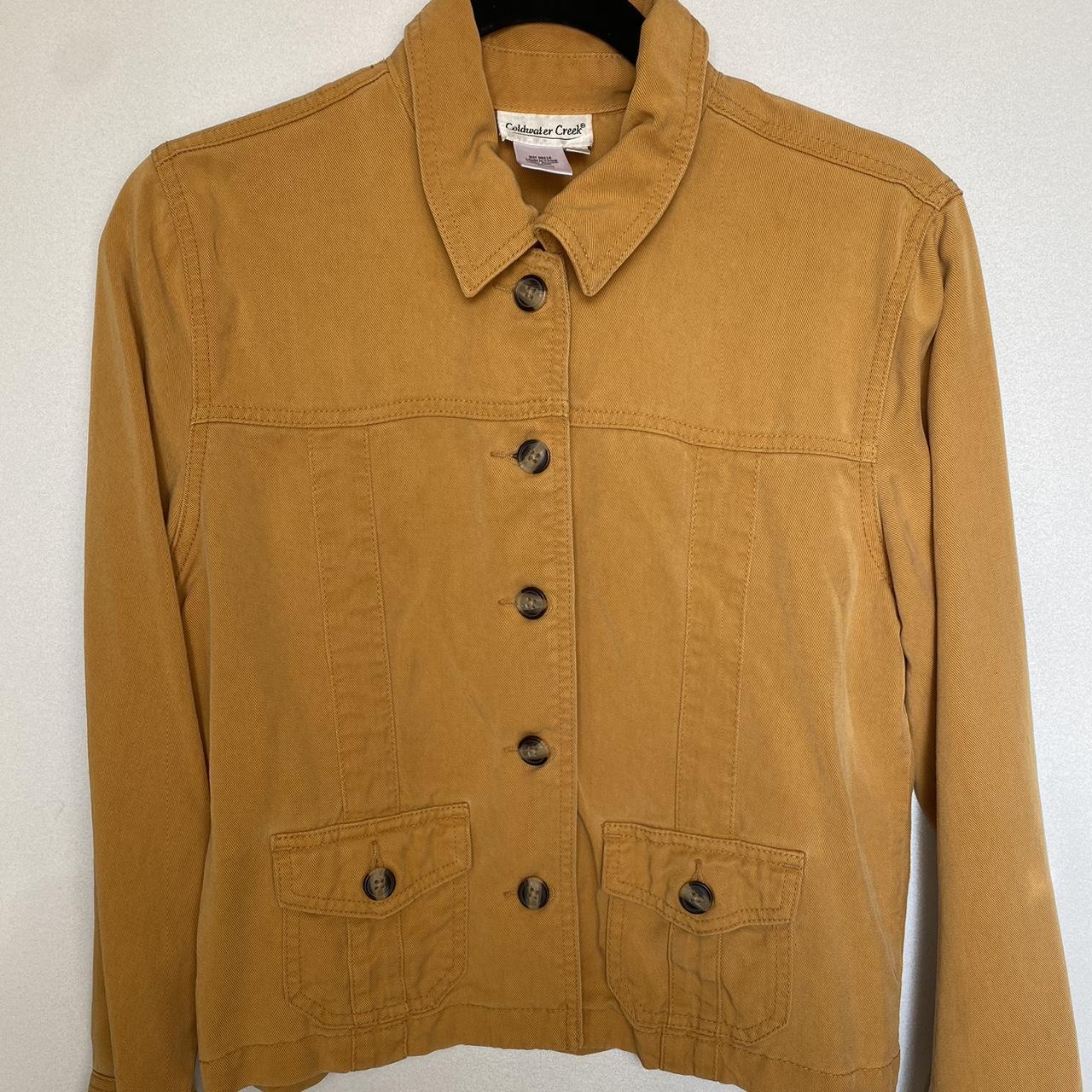 Mustard Yellow Jacket 🐝 Sizing is Petite Small so... Depop