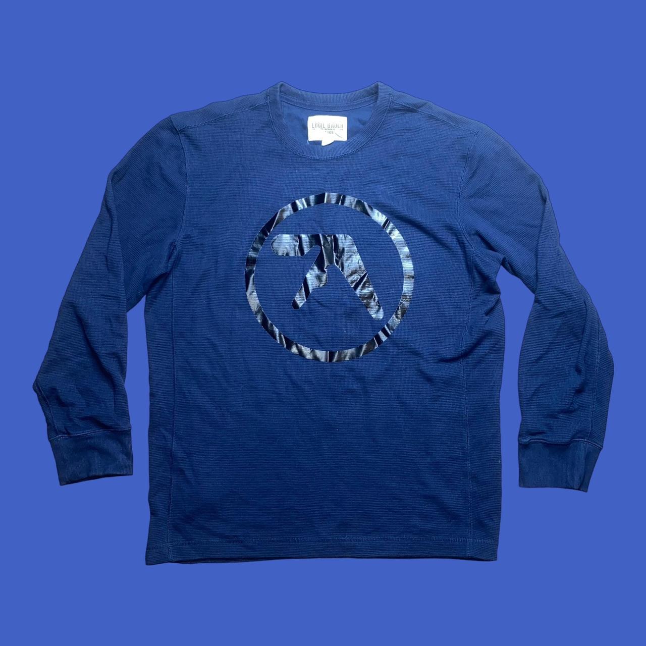 Aphex Twin logo XL long sleeve thermal - Depop