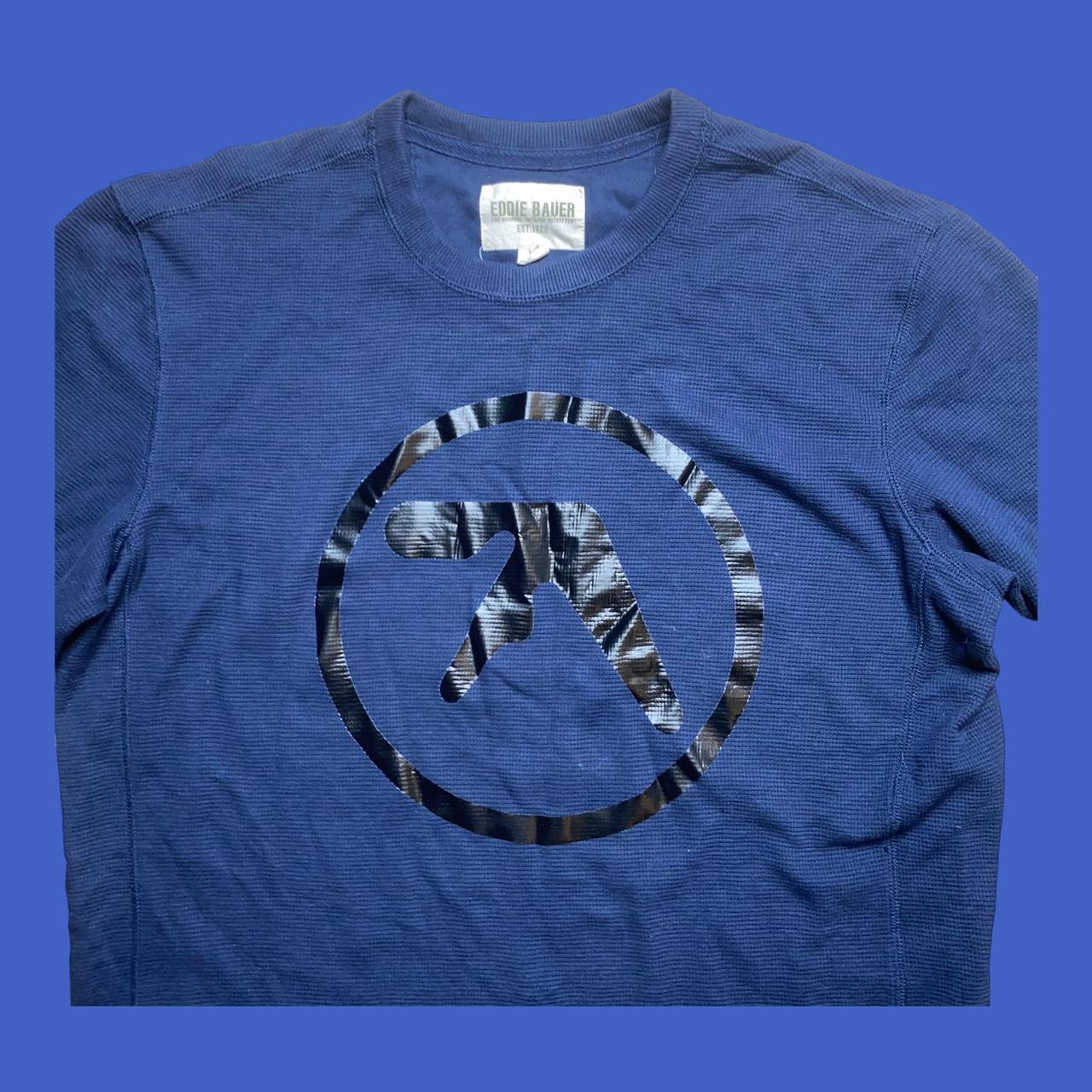 Aphex Twin logo XL long sleeve thermal - Depop