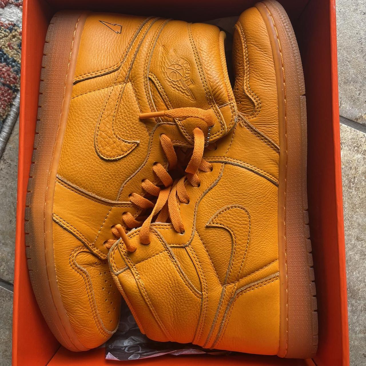 orange gatorade jordan 1