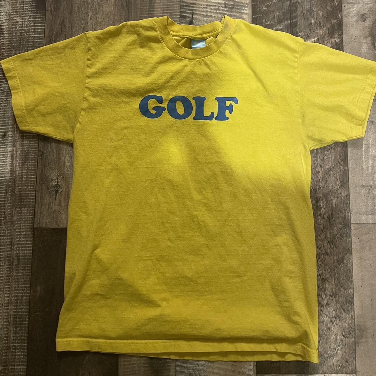 Yellow Golf wang shirt Depop