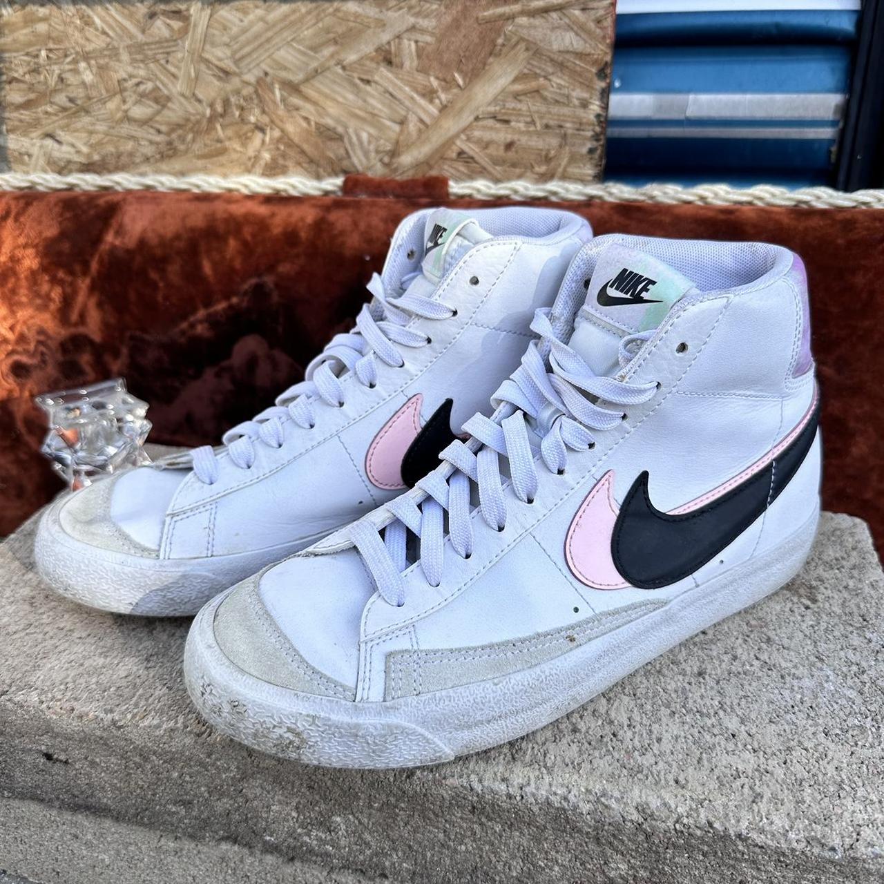 pink nike blazers mid 77