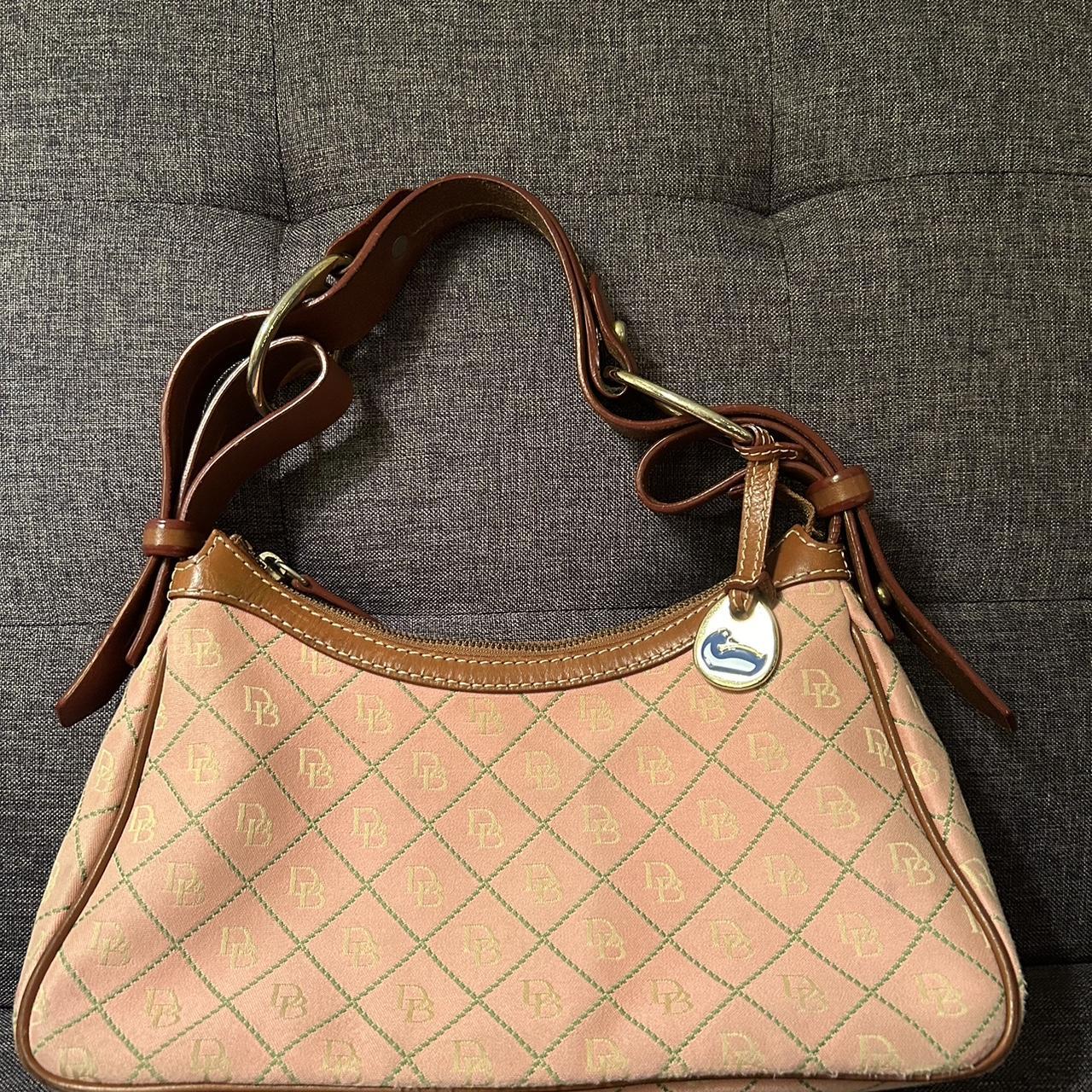 Pink and green discount dooney and bourke