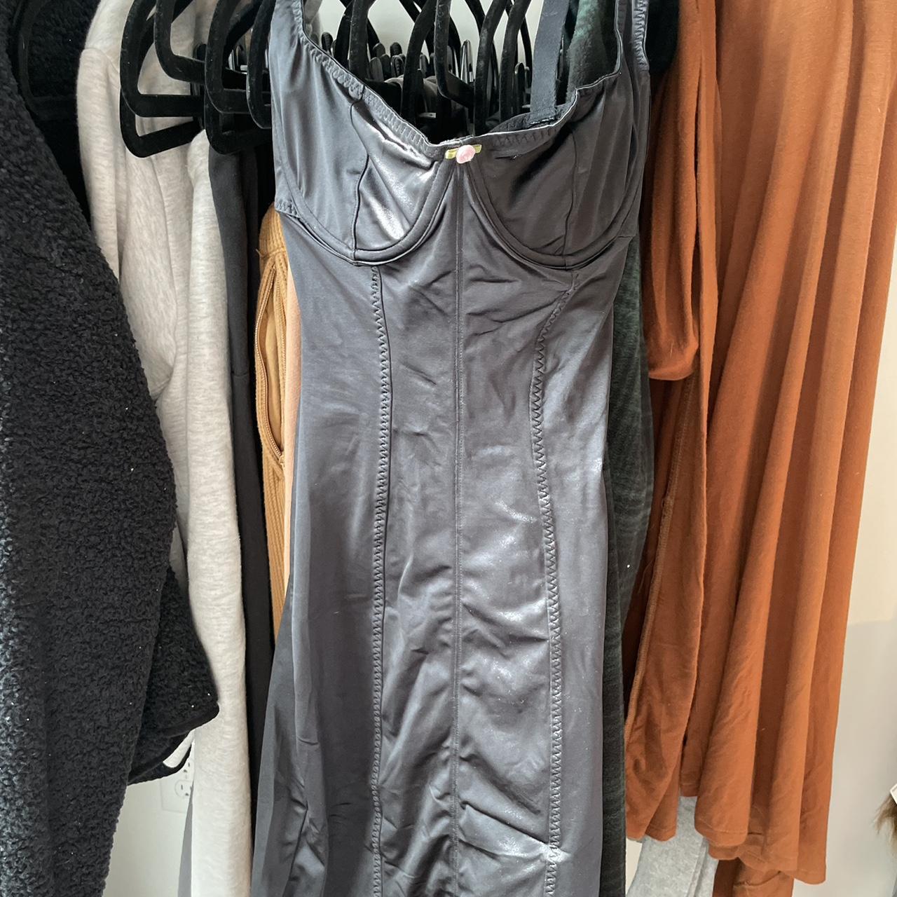 Brand new skims corset shine dress Size XS - Depop