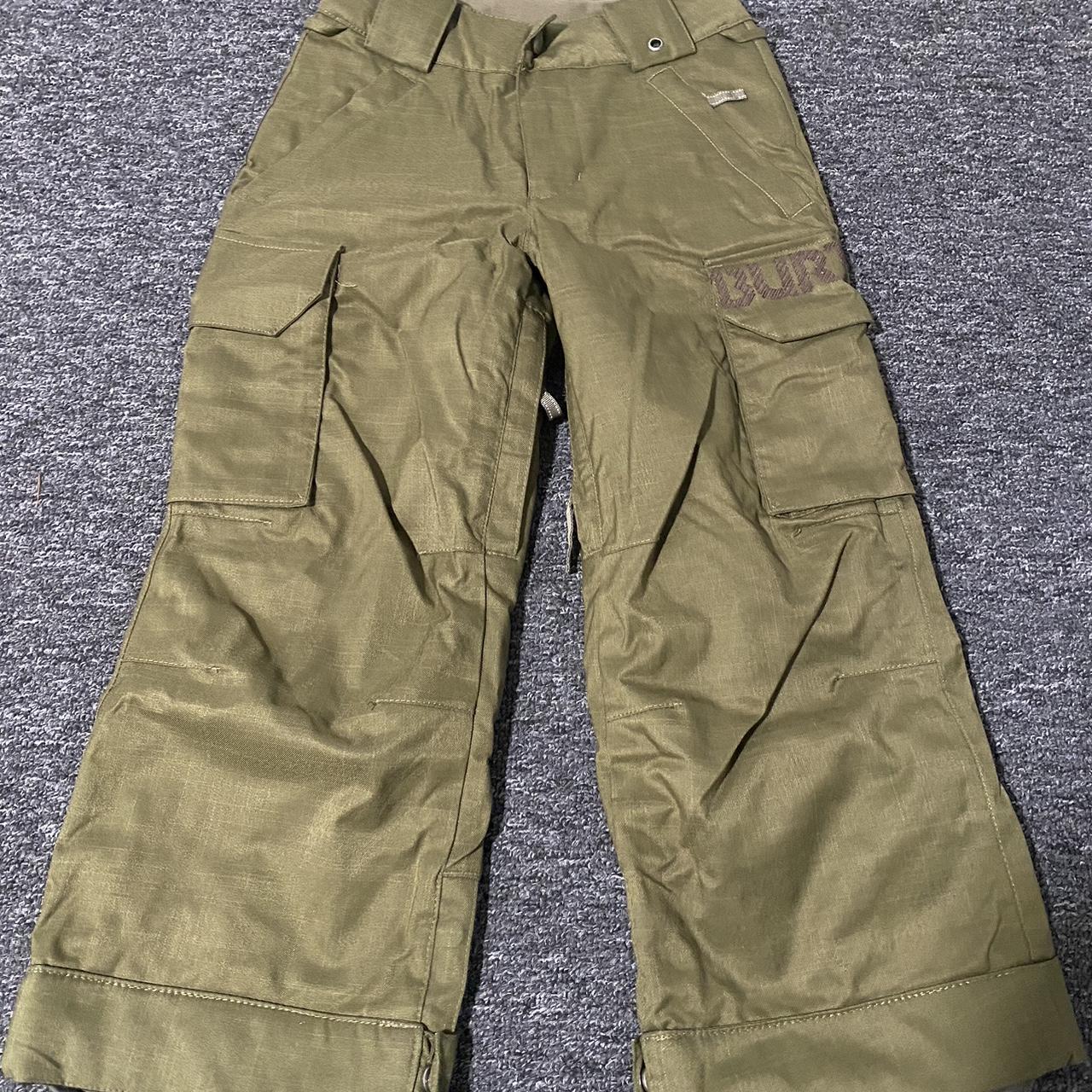 Burton Kids snowboard/ski pants. Side cargo... - Depop