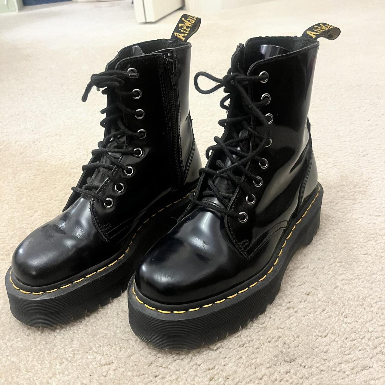 Doc Martin Jadon boots in excellent condition only... - Depop