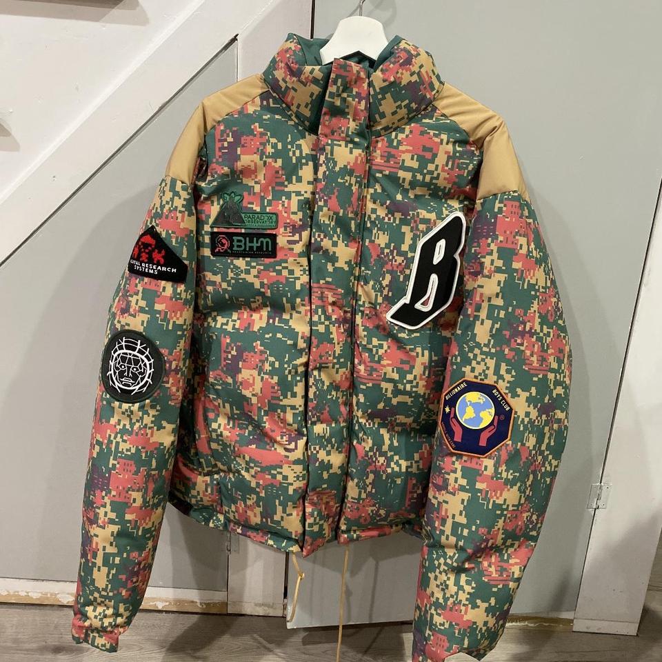 Billionaire boys club outlet camo jacket