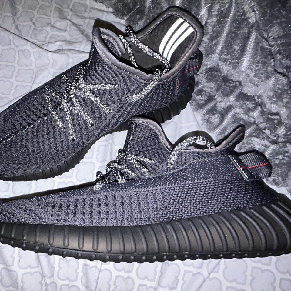 Yeezy grey hot sale black