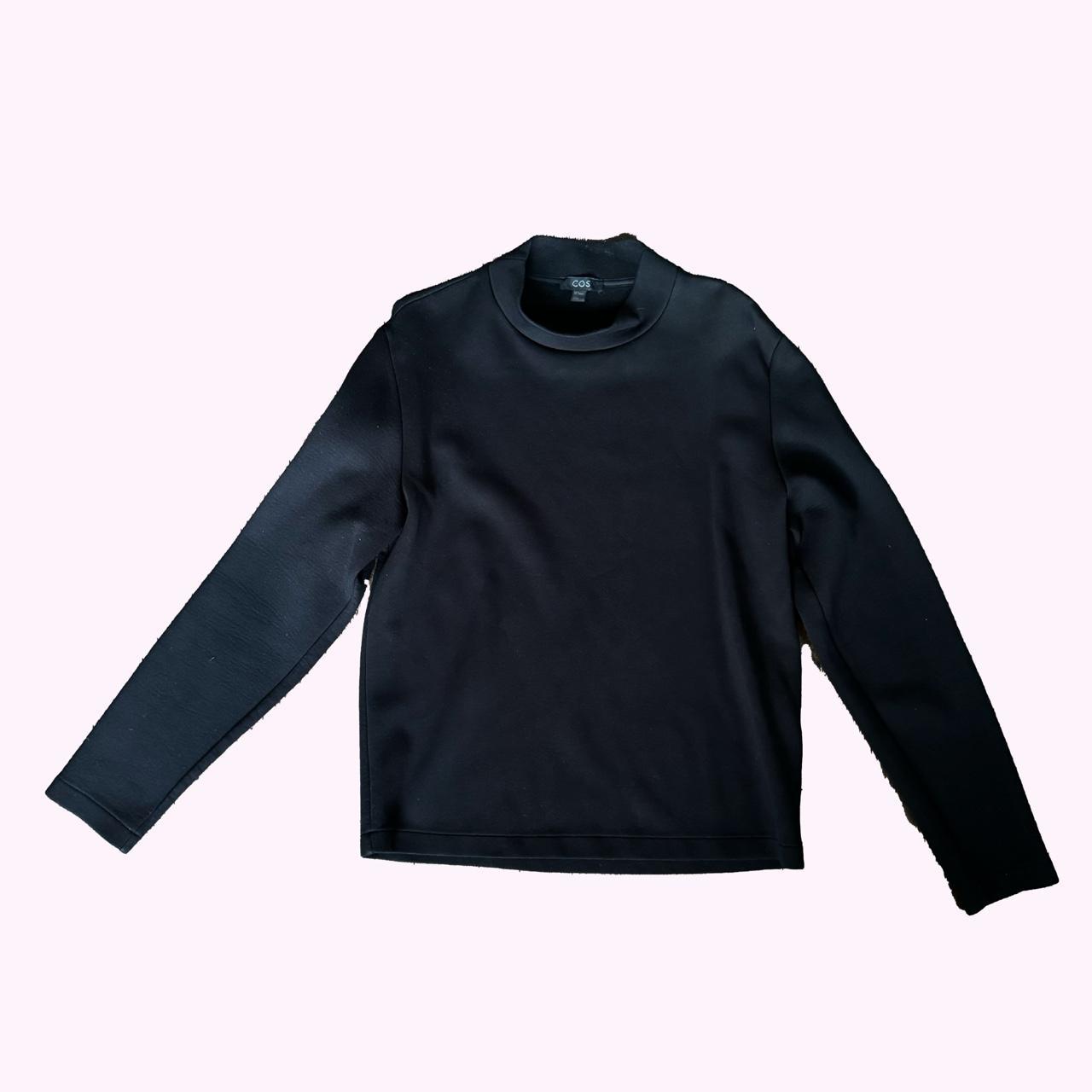 Cos best sale black sweatshirt