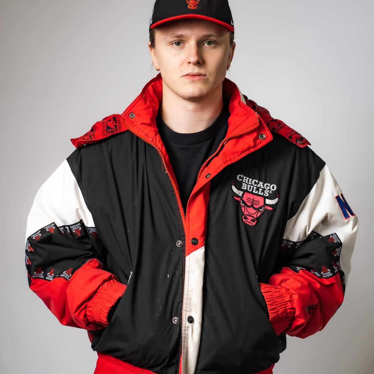 Chicago factory bulls pro player jacket