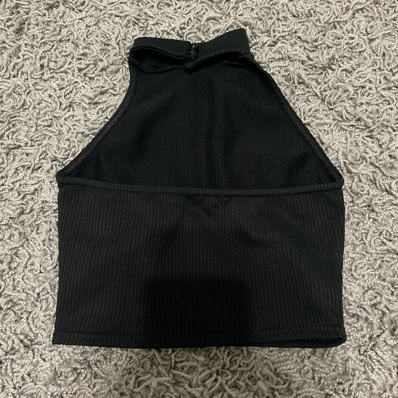Black around the neck, open back pretty little thing... Depop
