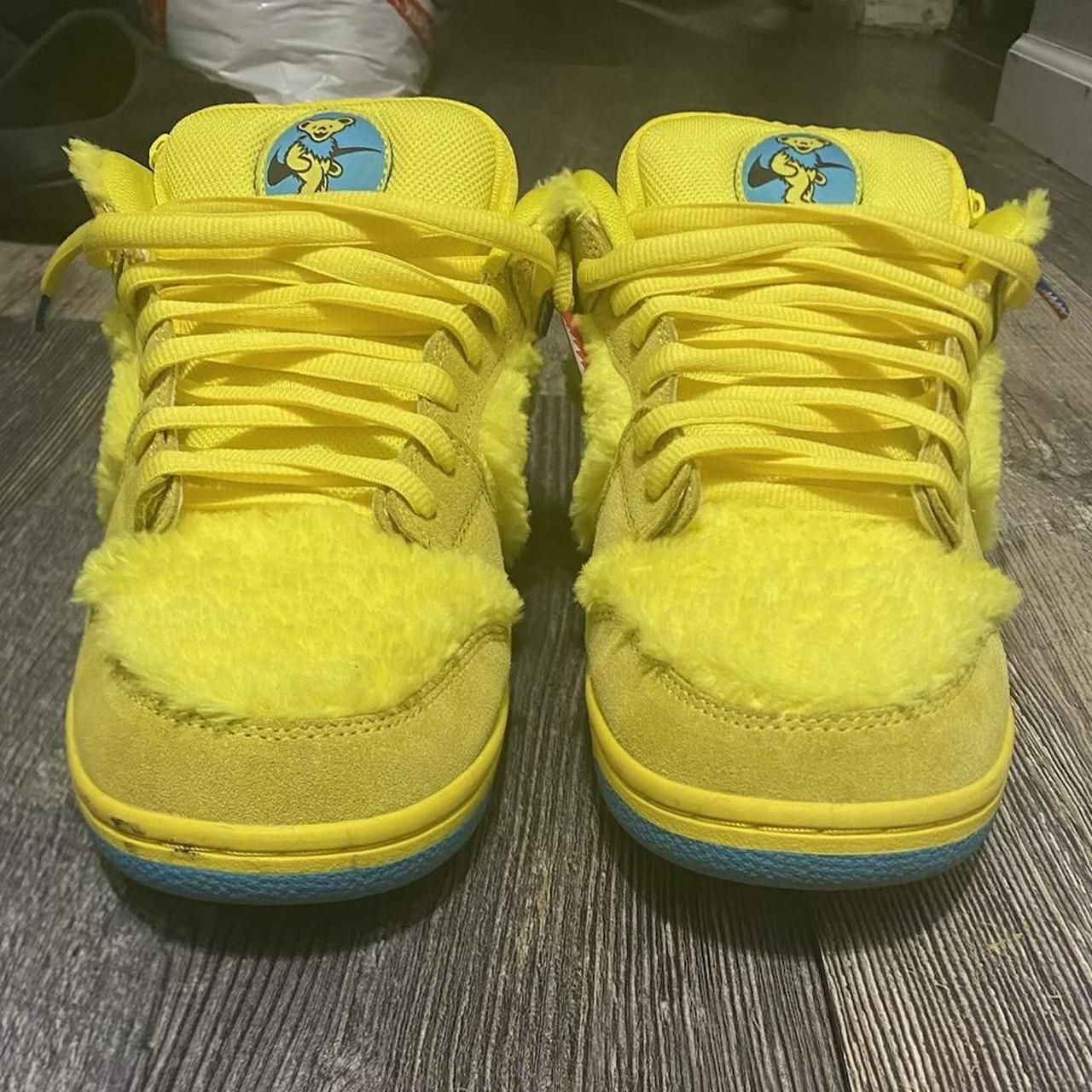 Grateful Dead x Dunk Low SB “Yellow Bear” (Size - Depop