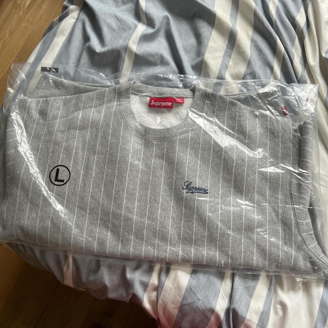 supreme boucle small box logo sweater purple size M | Depop supreme boucle small box logo sweater purple size M | Depop