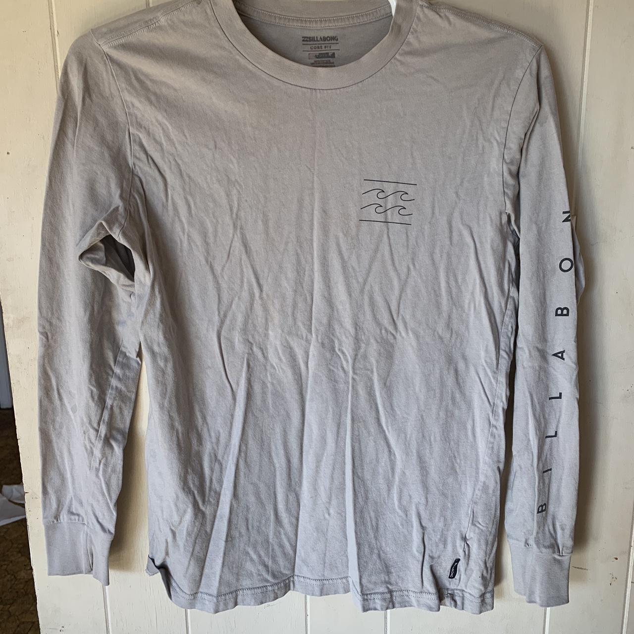 Billabong Mens Long-sleeve, there are stains on the... - Depop