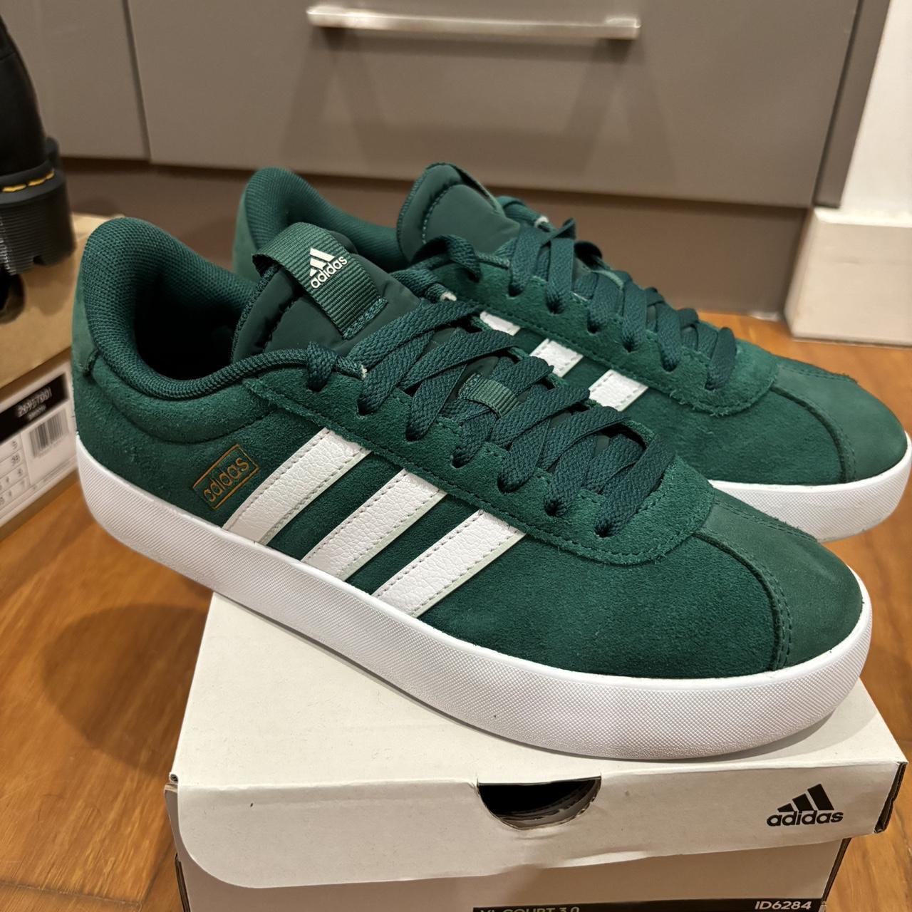 Green Adidas Vl court 3.0 #green #adidas - Depop