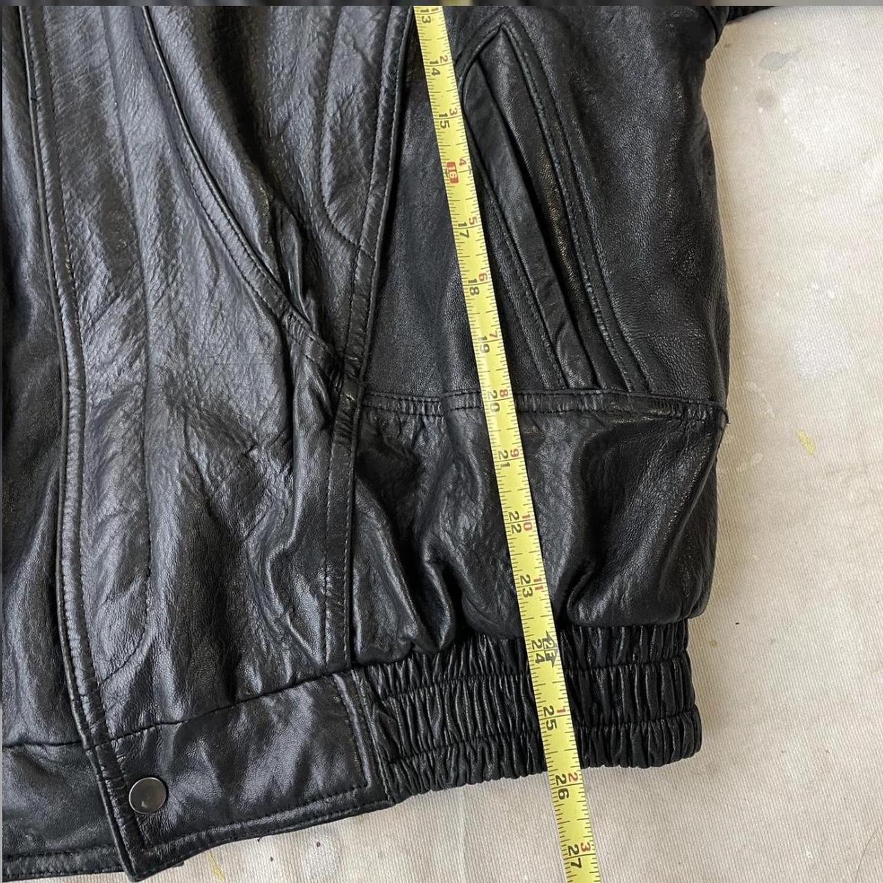 Vintage Bill Blass Leather Jacket Great | Depop