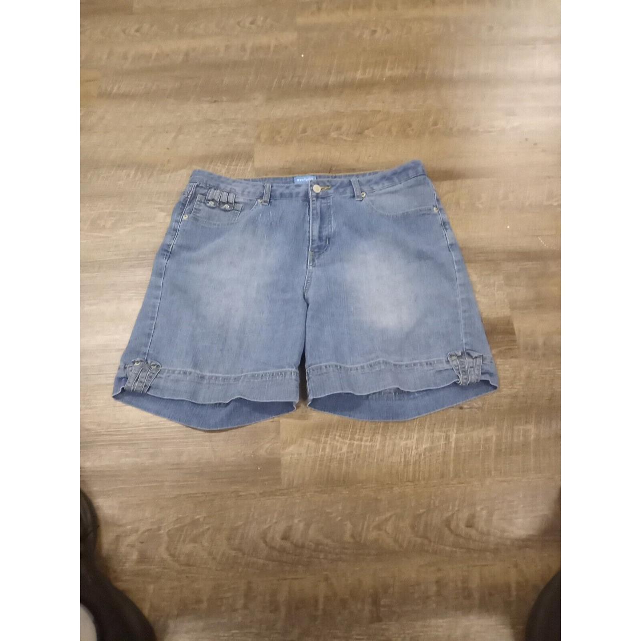 westport denim shorts Size 14 Womans. Depop