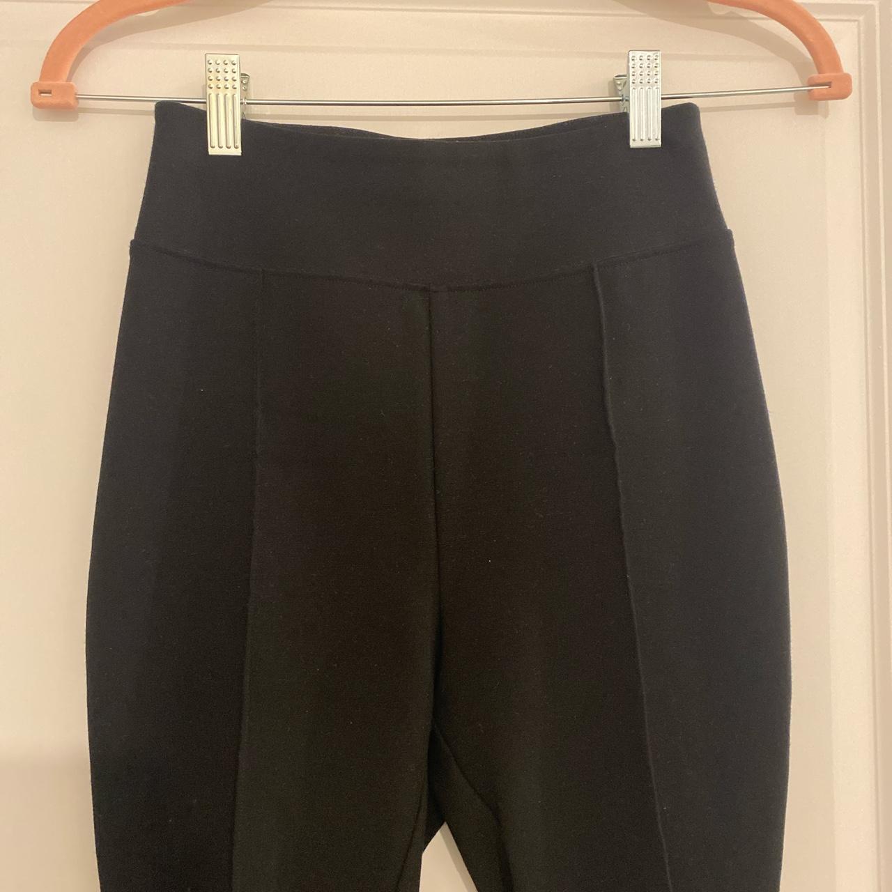  Other Stories stirrup leggings in black