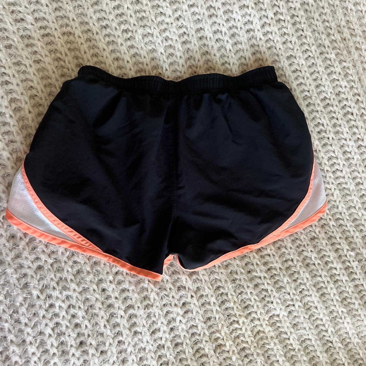 cute athletic shorts brand new balance size small in - Depop