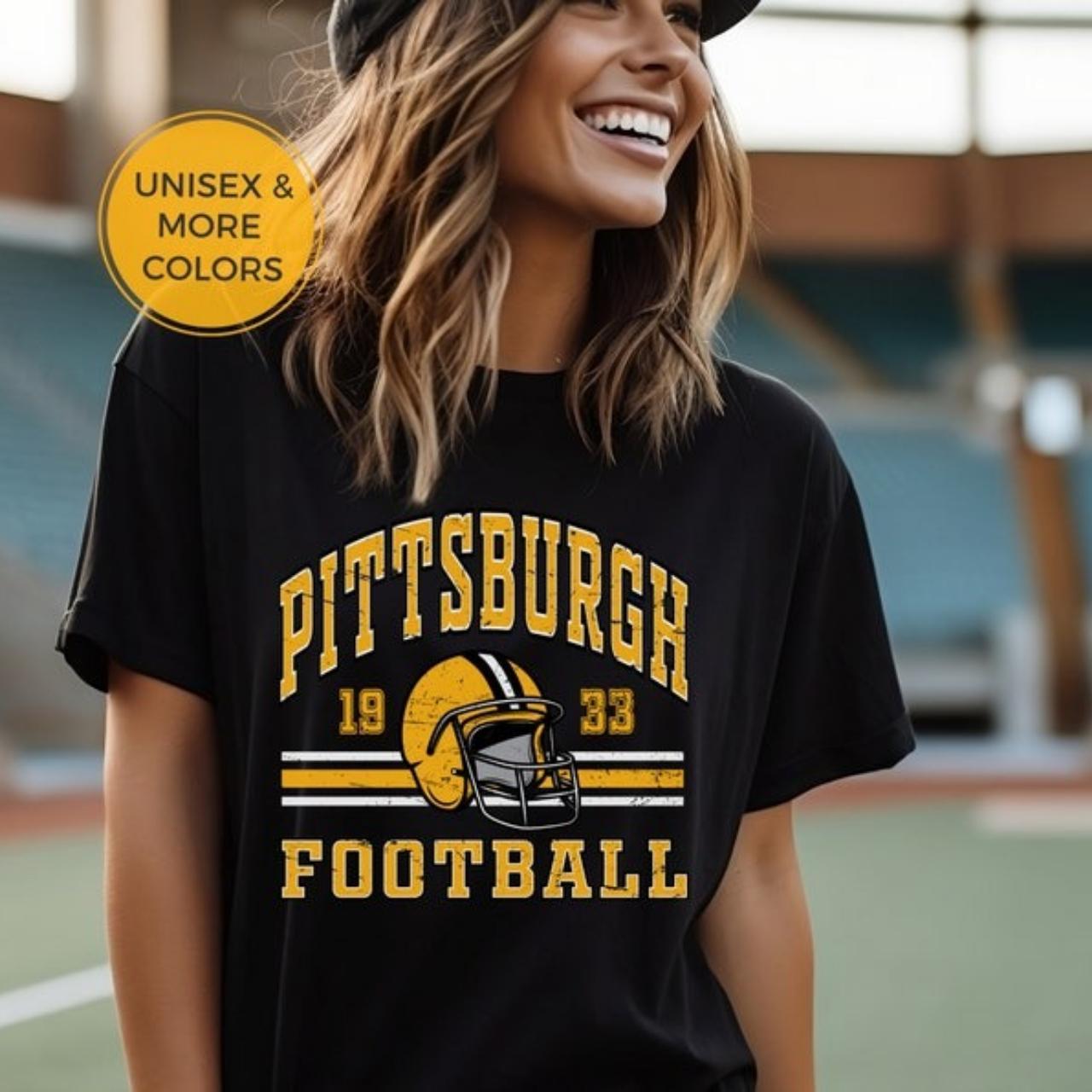 Pittsburgh Steelers Football Shirt Vintage Retro 80s Depop