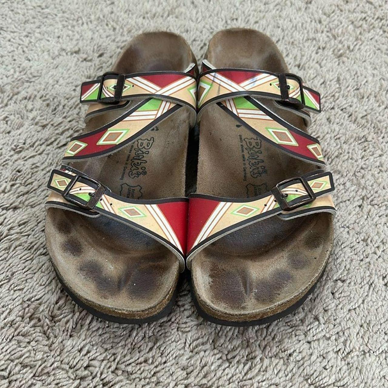 Birkenstock Women's Birki's Strap Tribal Depop