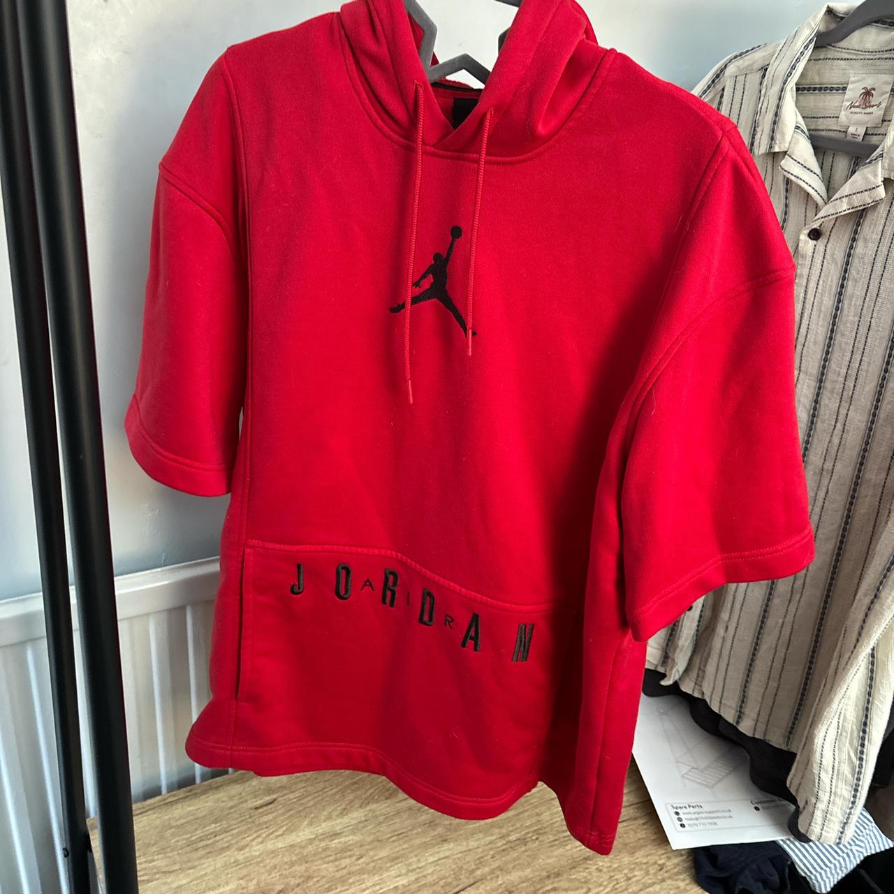 Short sleeve jordan hoodie online