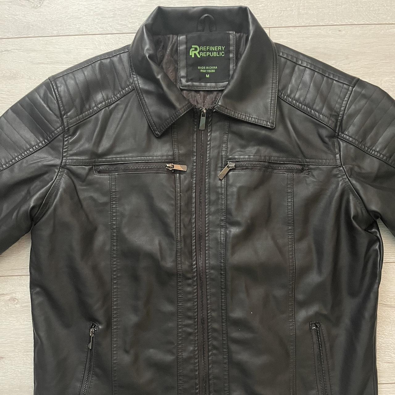 Dark Brown Refinery Republic Leather Jacket