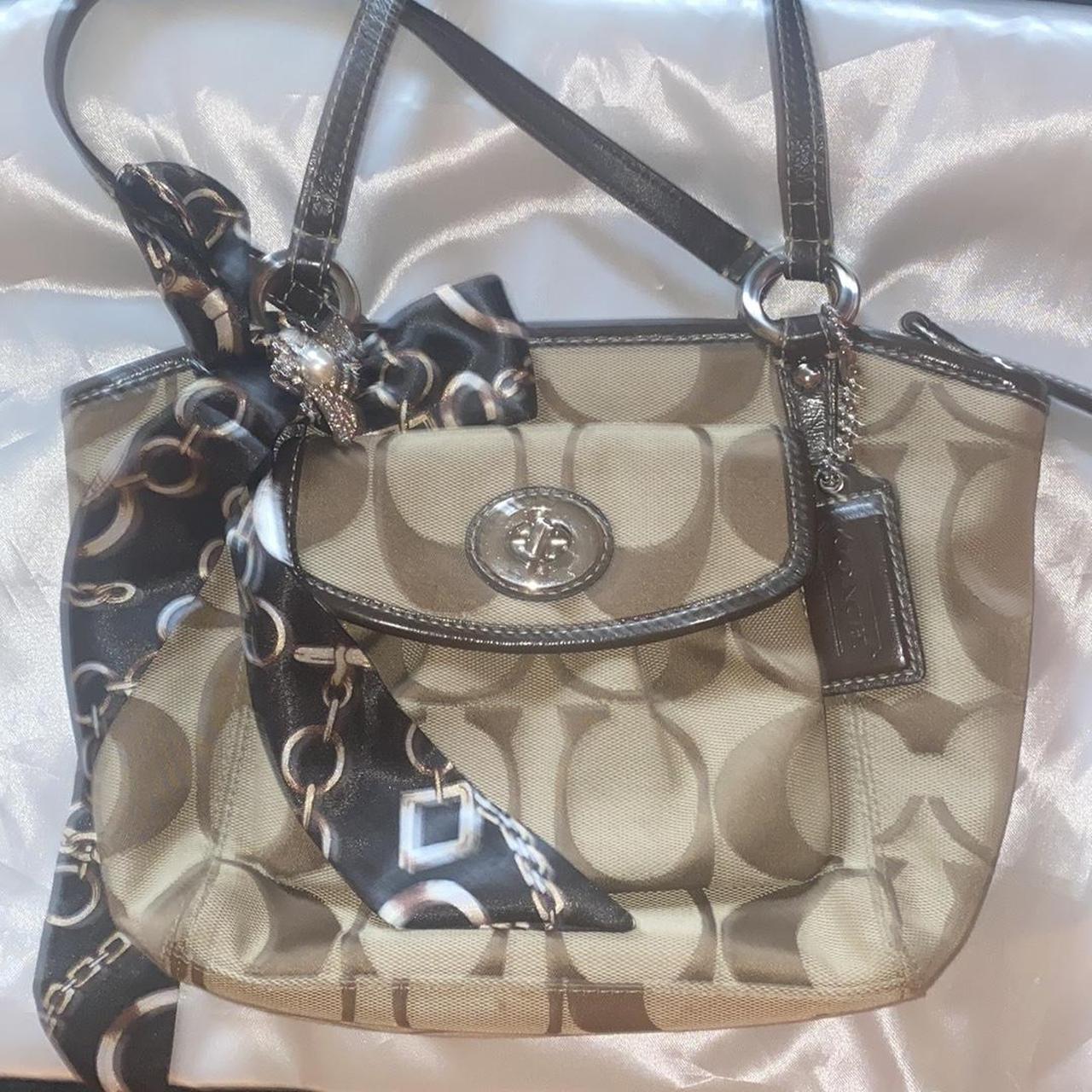 Coach leah online bag