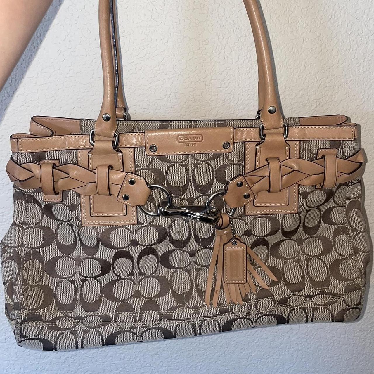 Coach purchases Hampton Signature Tote