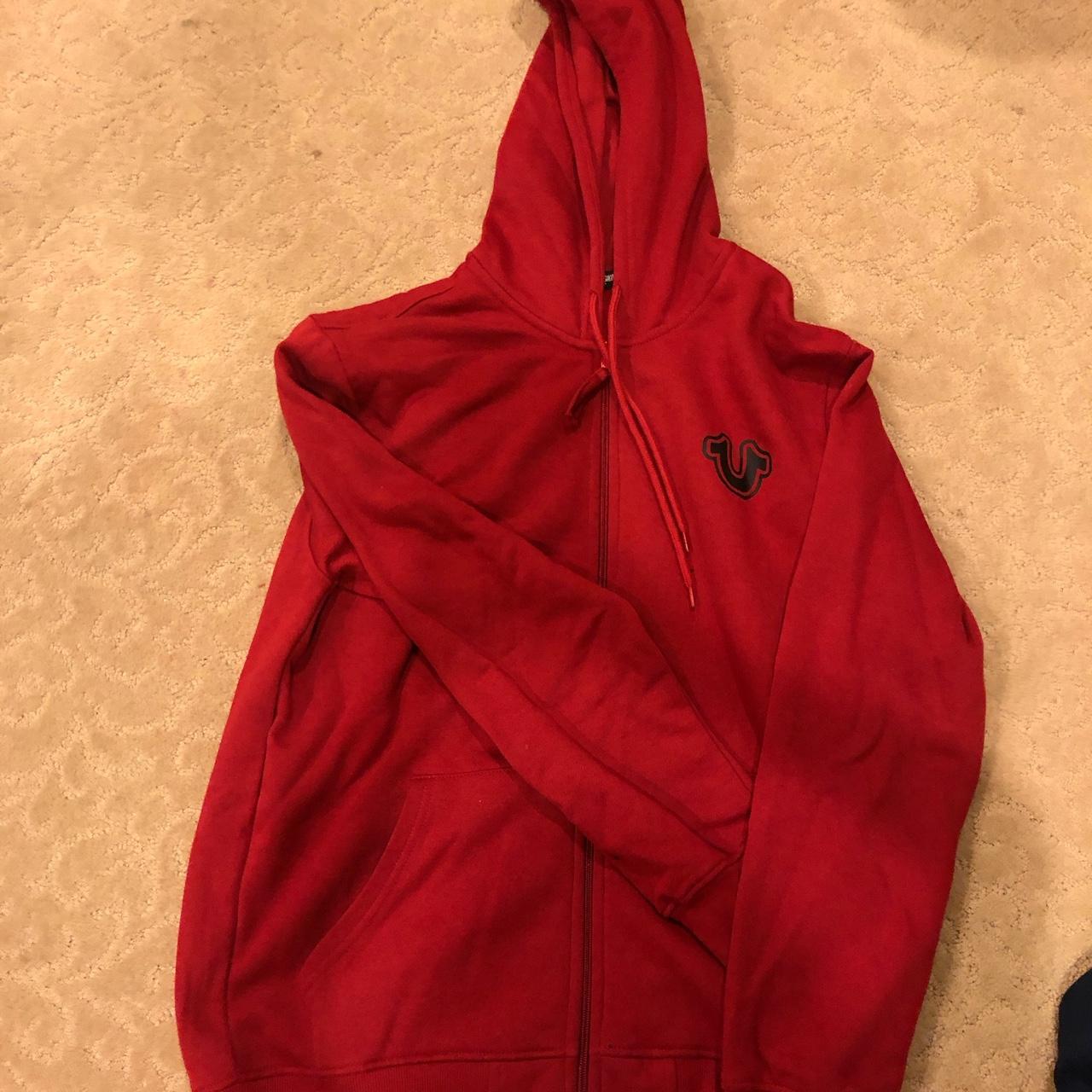 True religion best sale red sweater