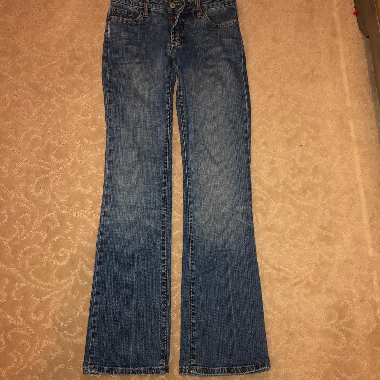 y2k bebe denim bootcut jeans😍 early 2000’s missing... Depop