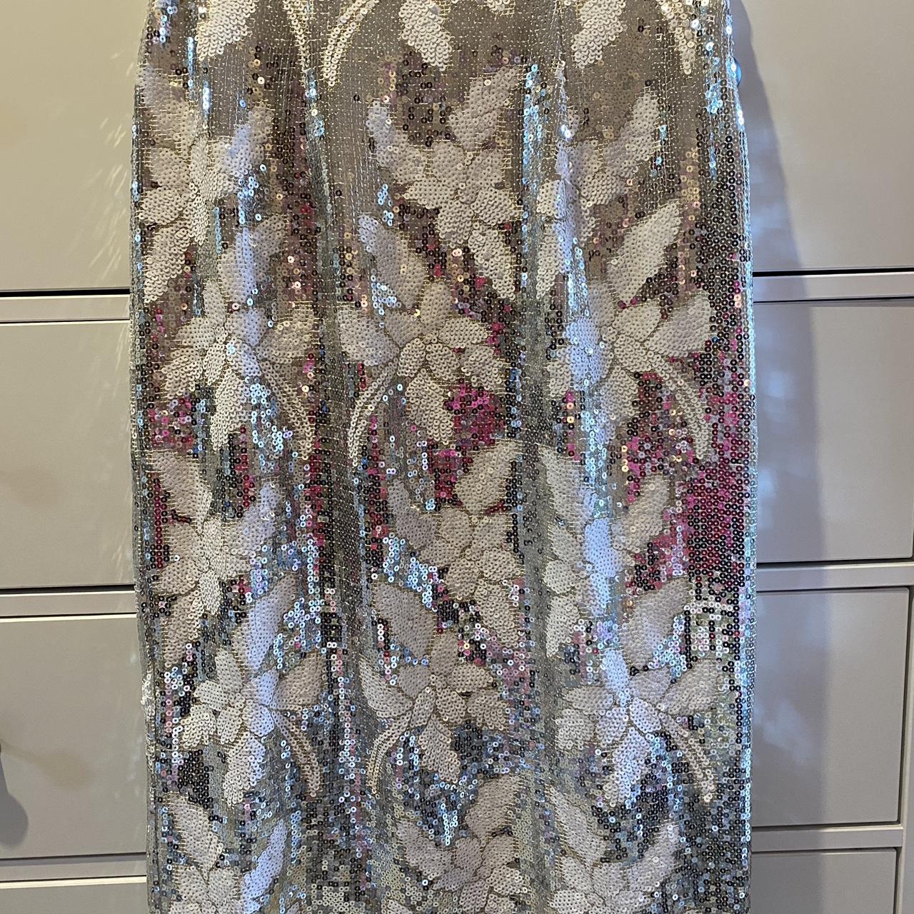 BRAND NEW Savida by Dunnes sequin midi skirt with... - Depop