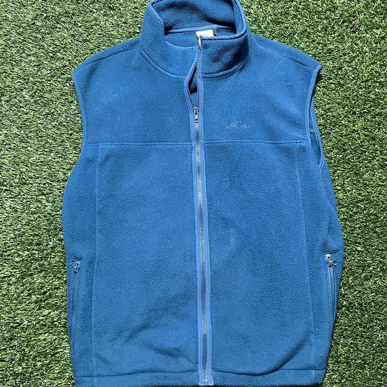 Ll bean fleece clearance vest